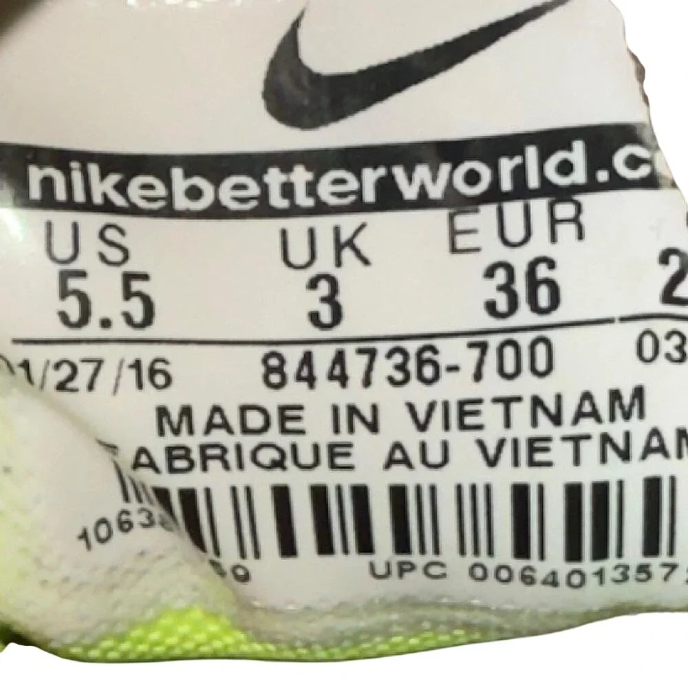 Nike Lunarstelos Womens Running‎ Shoes Volt Yellow Teal 844736-700